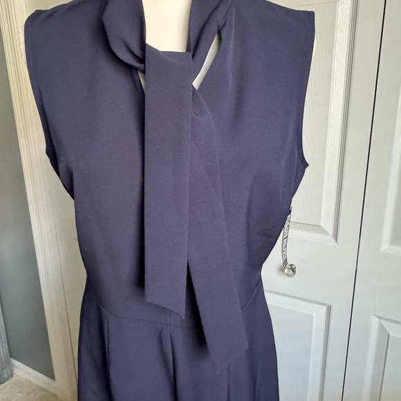 NWT. New York & Company Jumpsuit Navy Blue Size 8 - Picture 14 of 14